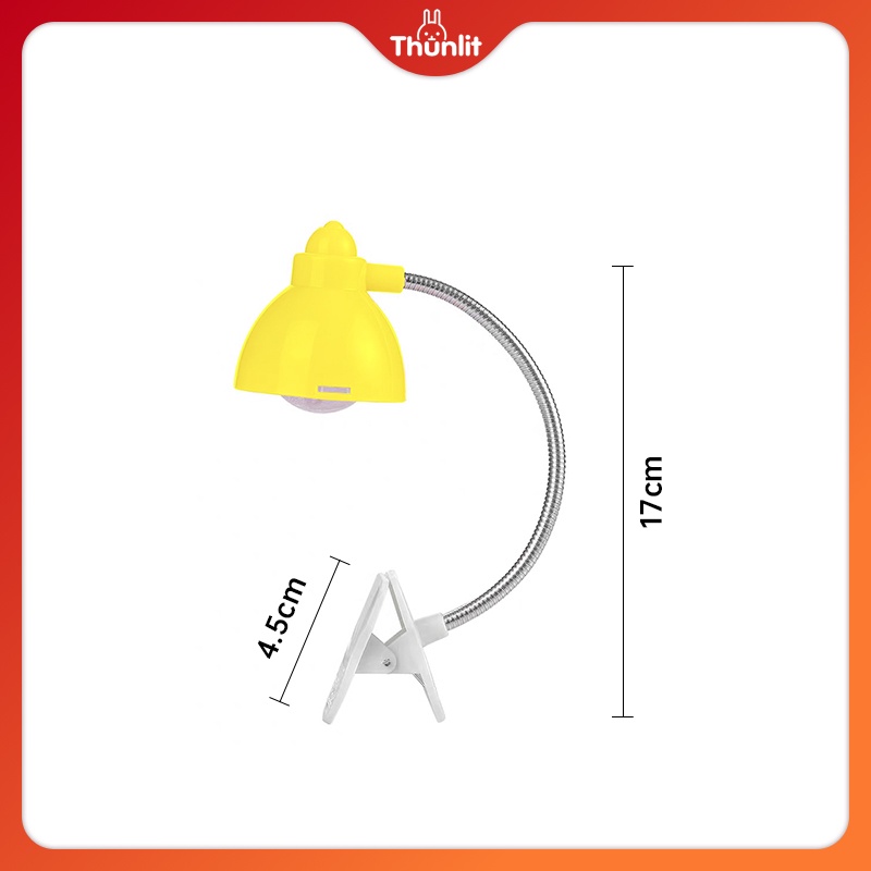 Đèn Kẹp Mini Thunlit Có Thể Điều Chỉnh Góc Độ Tiện Dụng