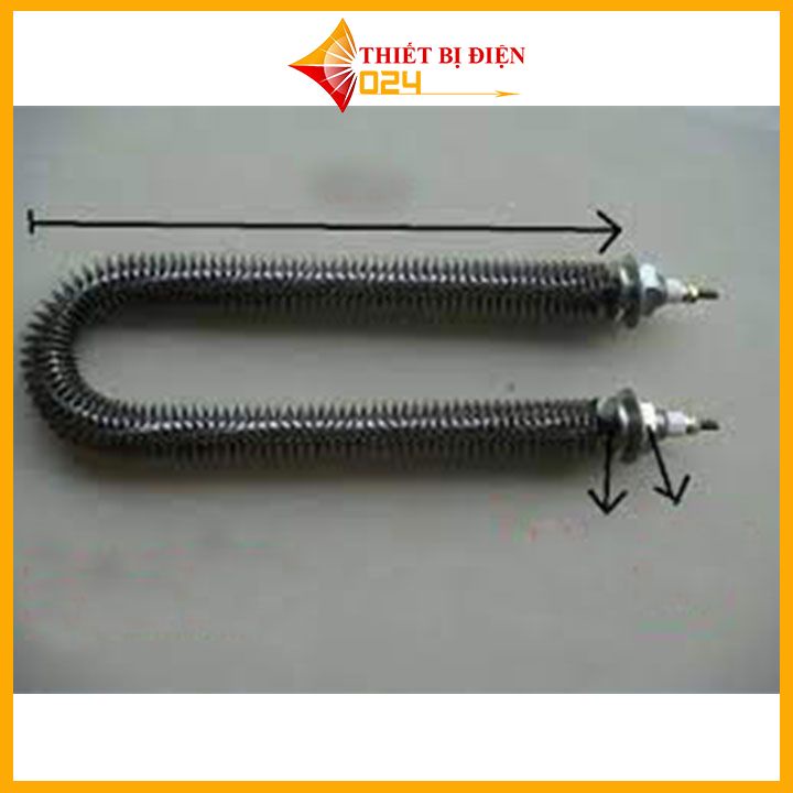 Điện Trở Sấy Khô Chữ U Thanh Nhiệt Cánh Tản Đốt Nóng 20cm 220V 380V