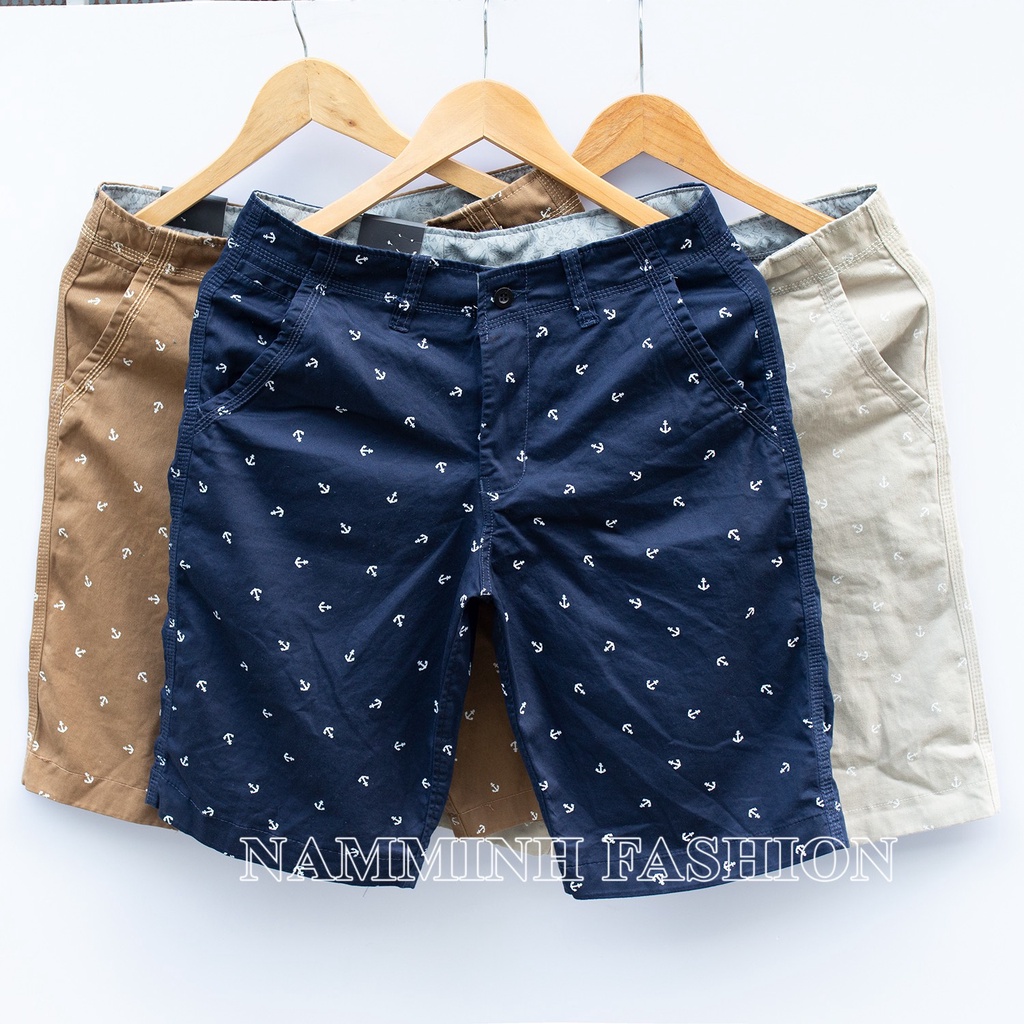 Quần Shorts Nam Kaki