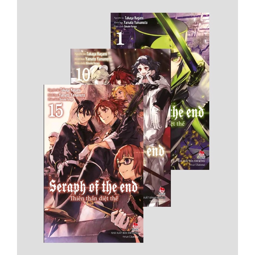 Sách - Combo Thiên thần diệt thế - SERAPH OF THE END