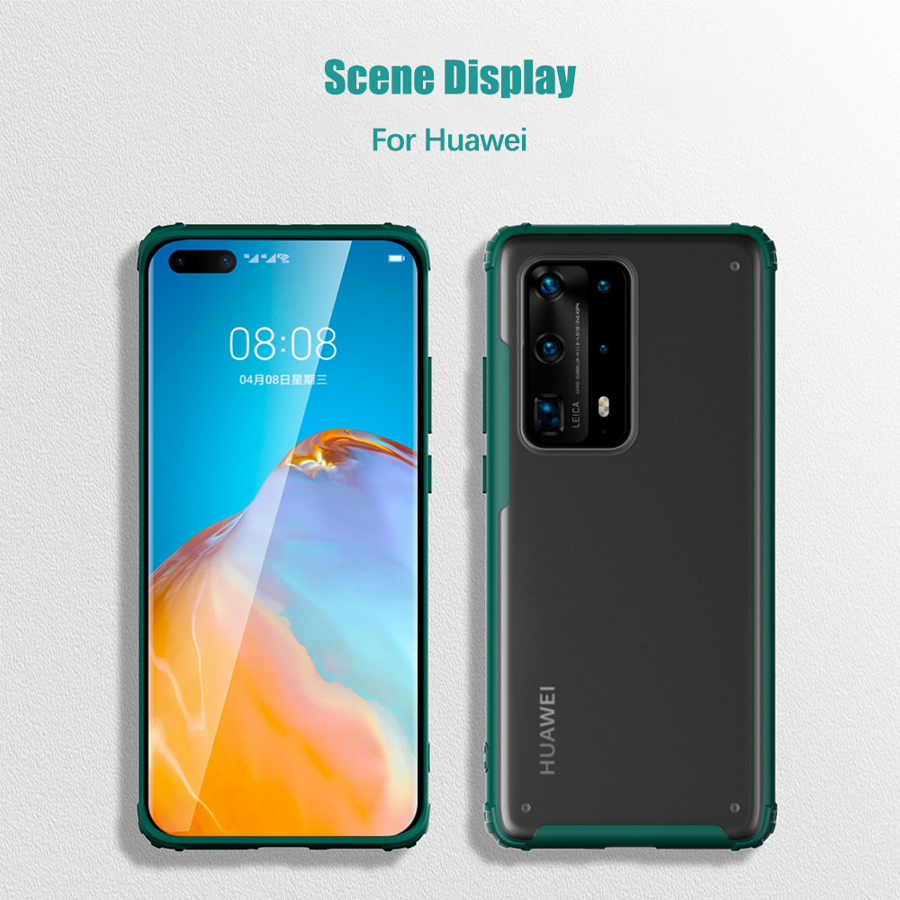 Ốp Điện Thoại Cứng Siêu Mỏng Mờ Trong Suốt Chống sốc Huawei P40 Pro Plus Huawei P30 Pro Lite