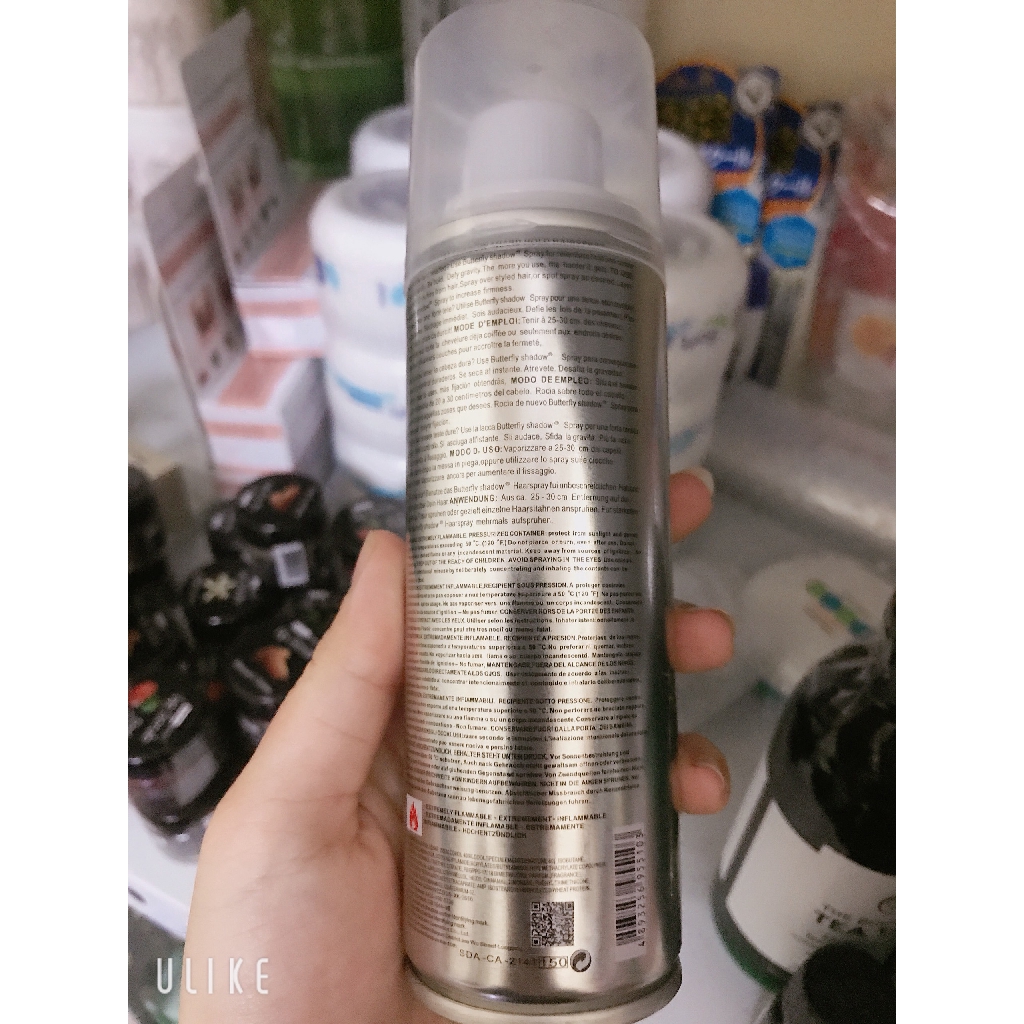 Gôm Xịt Tóc Bttureflfey Shadow 150ml