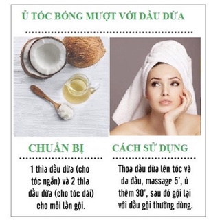 (HÀNG MỚI VỀ) Dầu Dừa Tinh Khiết Vietcoco 50ml - Dùng Dưỡng Tóc.