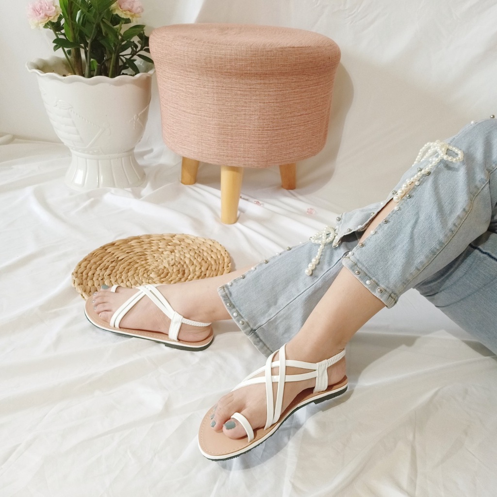 Giày sandal nữ kẹp xỏ ngón đi biển,đi học trẻ trung,sành điệu HÌNH CHỤP THẬT-xo04