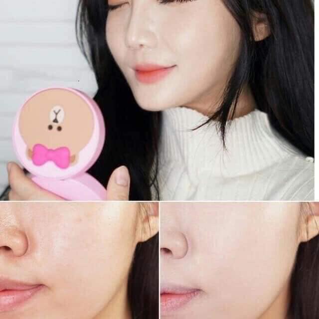 Phấn nước Missha Velvet Finish Cushion Glow line friends Edition