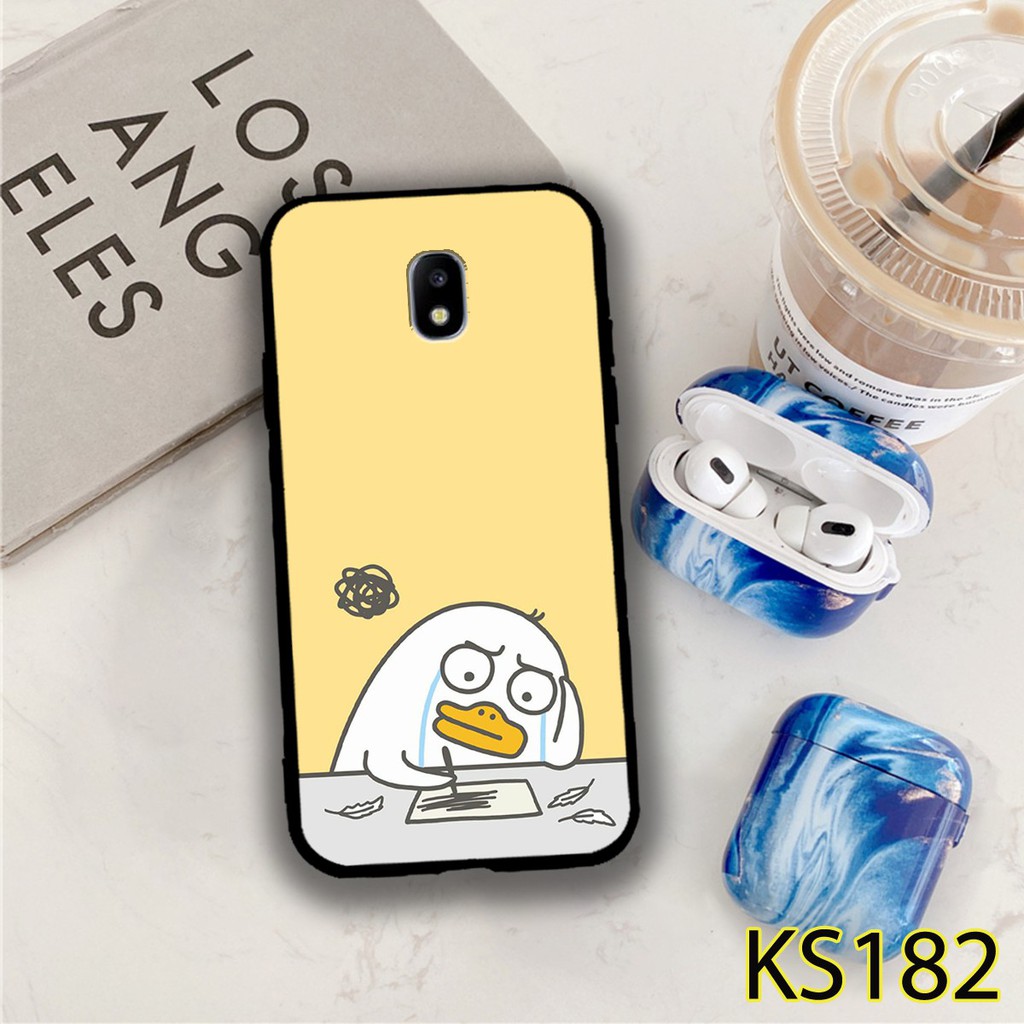 Ốp lưng Samsung J3-2016/J3 Pro in hình ICON chú vịt  2D đẹp, độc, lạ_KINGSTORE.HN_Ốp SS J310/J330