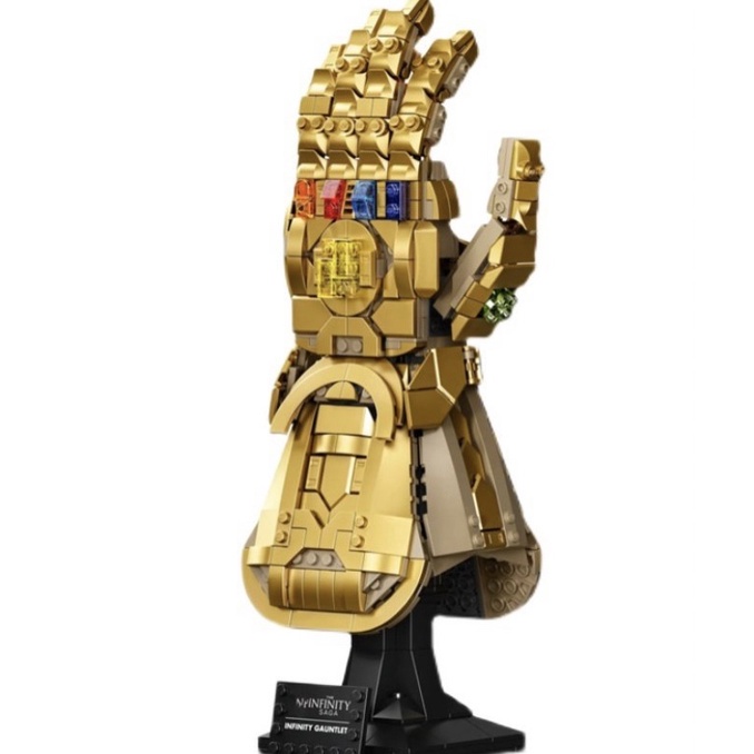 Lắp ráp 2011 / 60091 - Xếp hình găng tay Thanos - 590 chi tiết