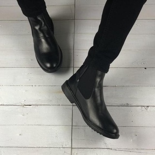 [ Giá Sốc ] THE BASIC WOLF CHELSEA BOOT - BLACK, Bảo Hành 12 Tháng