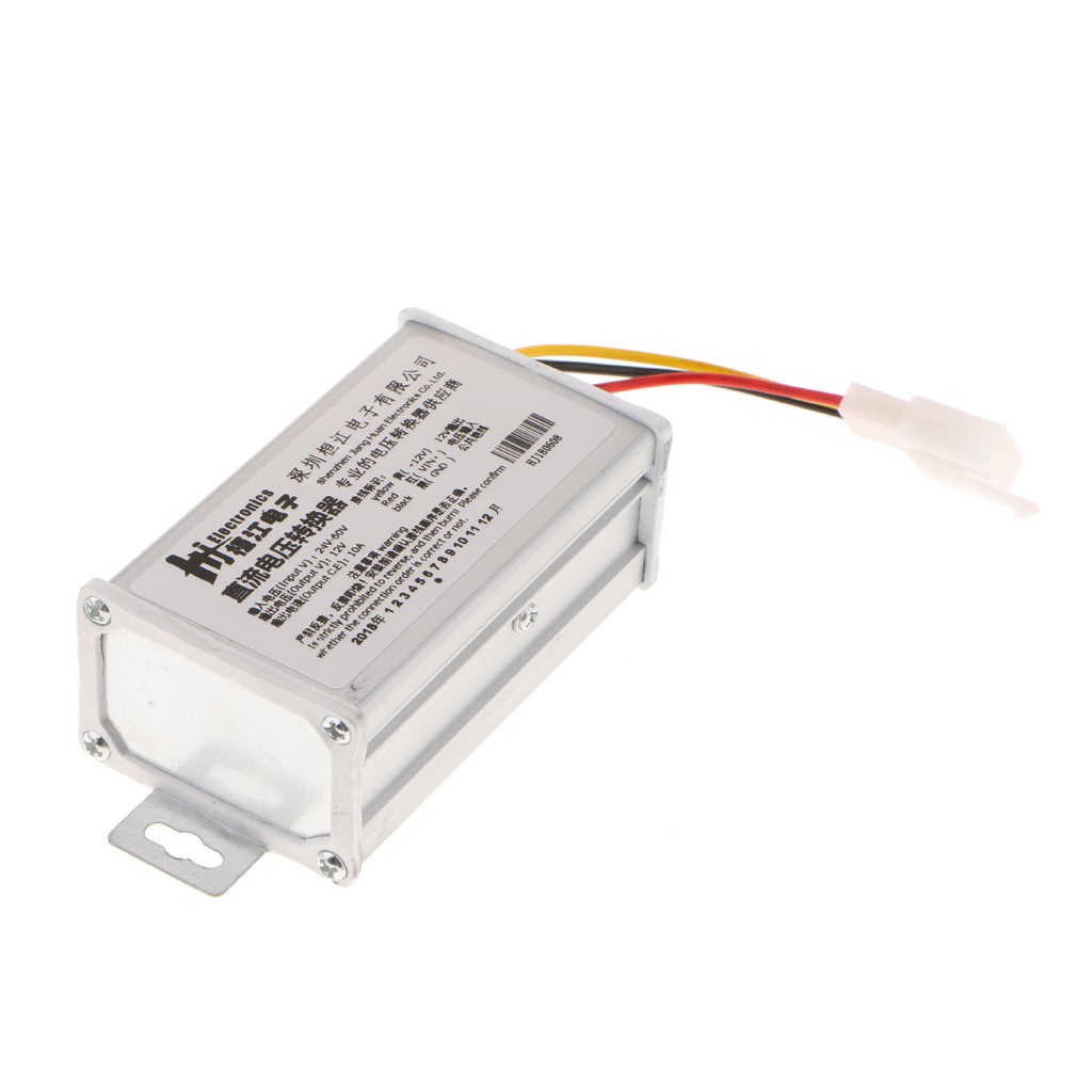 Thiết Bị Hạ Áp Nguồn Điện Từ 24-60V Xuống 12V 10A 120W Cho Đèn LED Xe Hơi