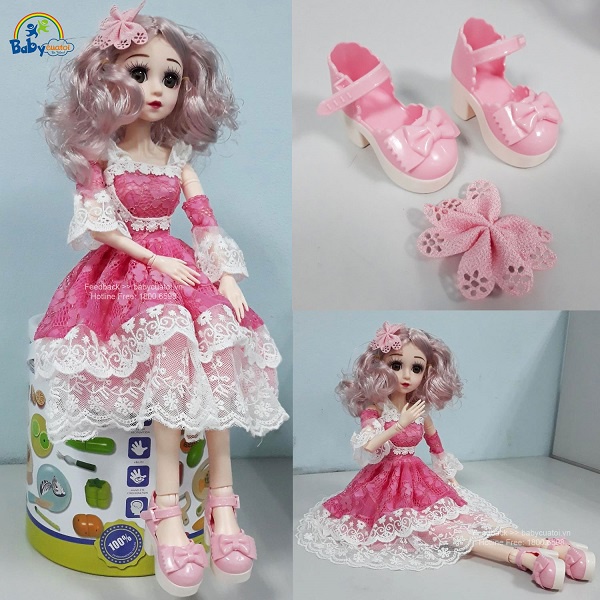 Búp bê thời trang size lớn 56cm có khớp cử động BBT Global 513