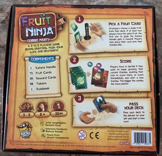 Board Game Fruit Ninja Combo Party
