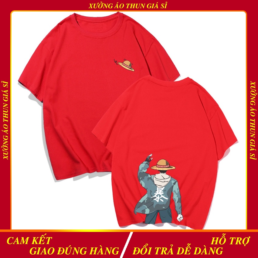 Áo Thun LUFFY Mũ Rơm Siêu Chất - Áo One Piece Đảo Hải Tặc - Monkey Luffy Tshirt
