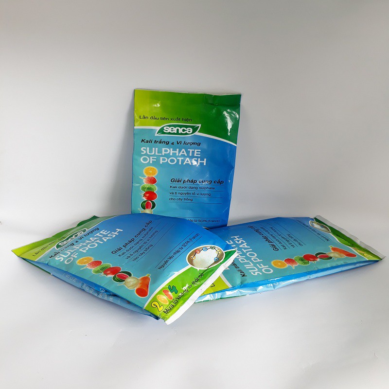 Phân bón lá Kali trắng + vi lượng 400g giúp quả to, quả đẹp, ngọt trái...