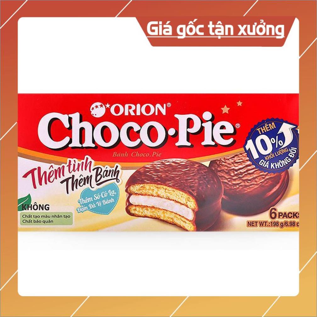 [ICLN9 giảm 5K cho đơn hàng 50k]  combo 2 Hộp Bánh CHOCOPIE 6 cái (198g)
