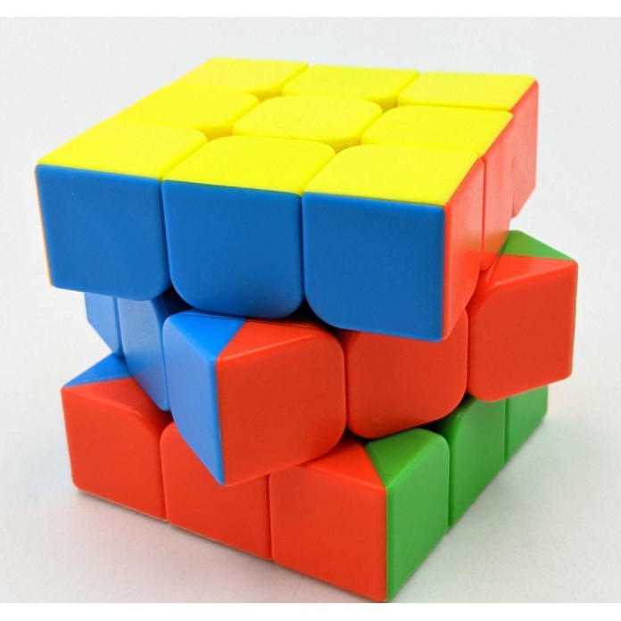 [Mua 1 được 2] Đồ Chơi Rubik 3x3x3 Xoay Mượt Mà - Tặng Móc Khóa Rubik Cute 3x3 Cỡ Nhỏ