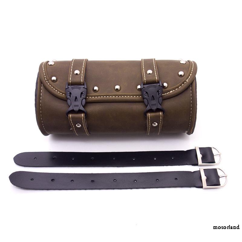 Phụ Kiện Túi Da Gắn Yên Xe Mô Tô 21x10.3cm