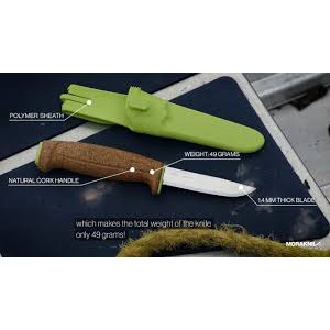 Dụng cụ Dao phượt, dao dã ngoại Morakniv® Floating Serrated Knife - Thép Không Gỉ Hàng nhập chính hãng - Made in Sweden