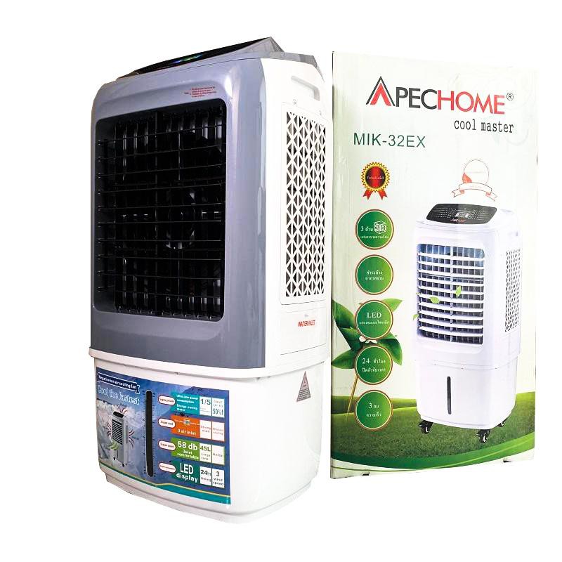 QUẠT HƠI NƯỚC APECHOME NHẬP KHẨU THÁI LAN DUNG TÍCH 45L CÔNG SUẤT 150W MÔ TƠ CHẠY SIÊU ÊM BẢO HÀNH CHÍNH HÃNG 1 NĂM