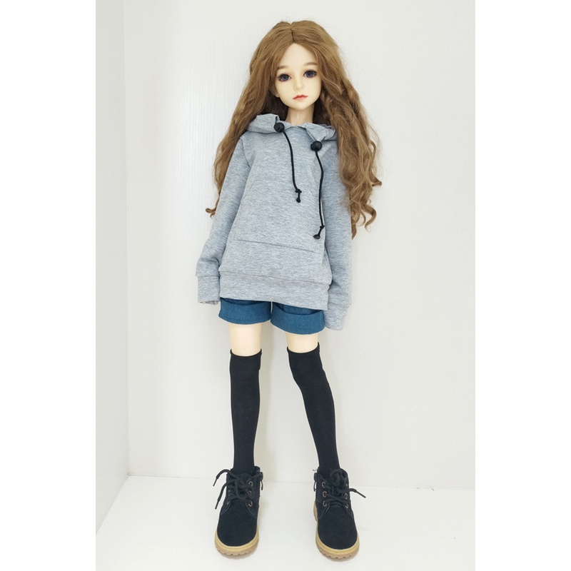 Áo Hoodie Dài Tay Thời Trang Cho Búp Bê 27-60cm Tỉ Lệ 1/3 /14 1/6