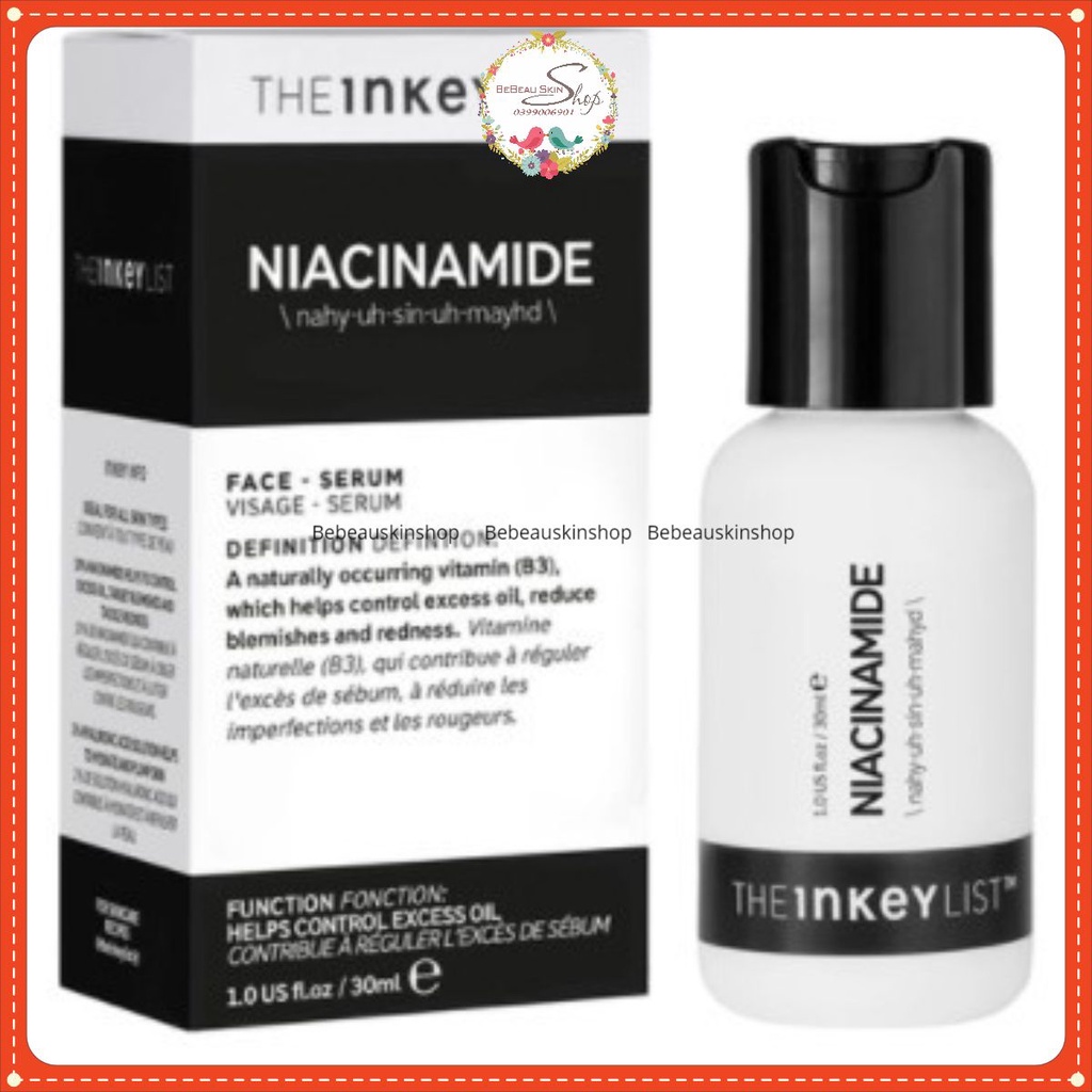 Serum da dầu mụn NIACINAMIDE - THE INKEY LIST [Sephora US]
