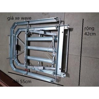 Giá chở hàng xe ware rs, ware a, ware s, futere neo, yamaha sirius - gx03