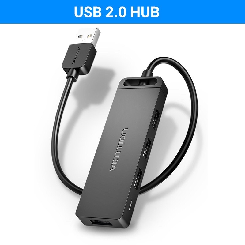 HUB Chia Cổng USB 3.0 VENTION Vỏ Nhựa ABS Dành Cho PC Laptop HDD