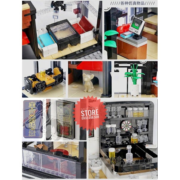 Lego Mouldking 16042 Lắp Ráp Quán Ăn