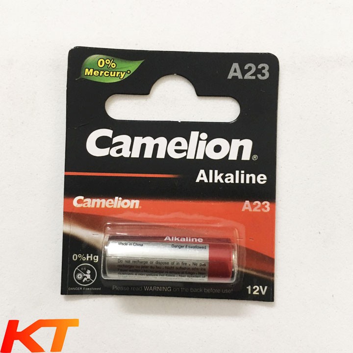 Pin A23 12v Camelion Alkaline A23, 23A, 23AE, MN23 Plus (vỉ 1 viên).