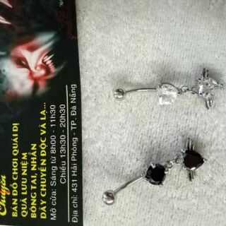 Khuyên rốn inox