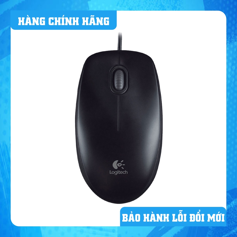 Chuột Có Dây Logitech B100 Chính Hãng