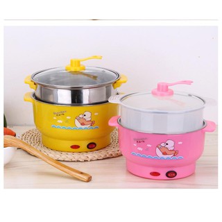 Nồi hấp, nồi lẩu đa năng 2 trong 1 đường kính 24cm -  Kèm vỉ hấp