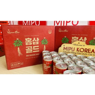 Nước Hồng Sâm Lon Hàn Quốc QueenBin Thùng 30 lon x 175ml