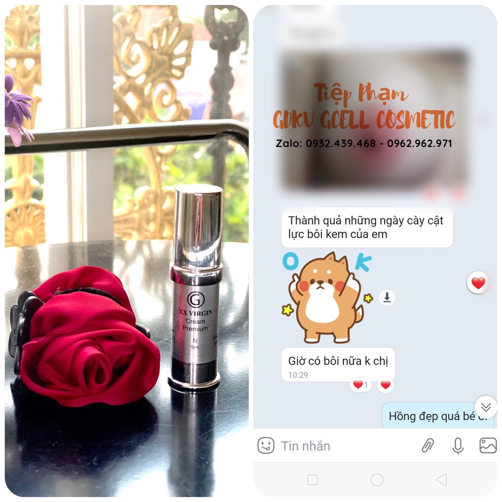 Kem Hồng Nhũ Hoa và Bikini XXVIRGIN Gcell Chính Hãng Hàn Quốc | BigBuy360 - bigbuy360.vn