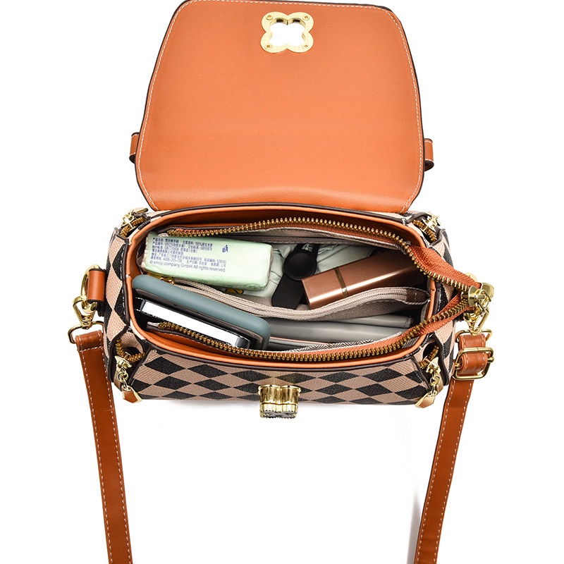 Túi Xách Tay Nữ Khoác Vai Họa Tiết Lưới