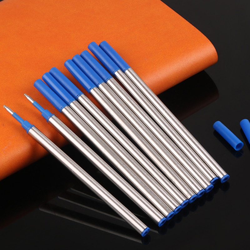 Set 5 ruột bút bi thay thế 0.5mm màu xanh dương/ đen/ đỏ tiện dụng