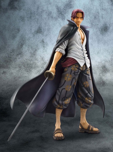 25cm Mô hình Tứ hoàng Shanks tóc đỏ POP One piece