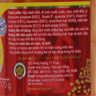 Chao Bông Mai hũ 170g