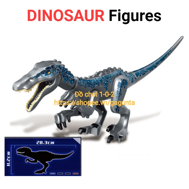 Lego Khủng Long Baryonyx 28cm Jurassic World hãng Lele