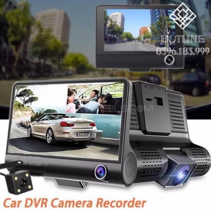 [Giảm giá]  Camera hành trình 3 mắt thông minh FullHD l | BigBuy360 - bigbuy360.vn