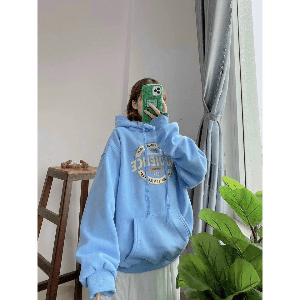 Áo Khoác Hoodie Kiểu Hoodie Chui Đầu AUDIENCE 1874 Có Túi Trước Bụng Siu Hot Thời Trang HHP Fashion