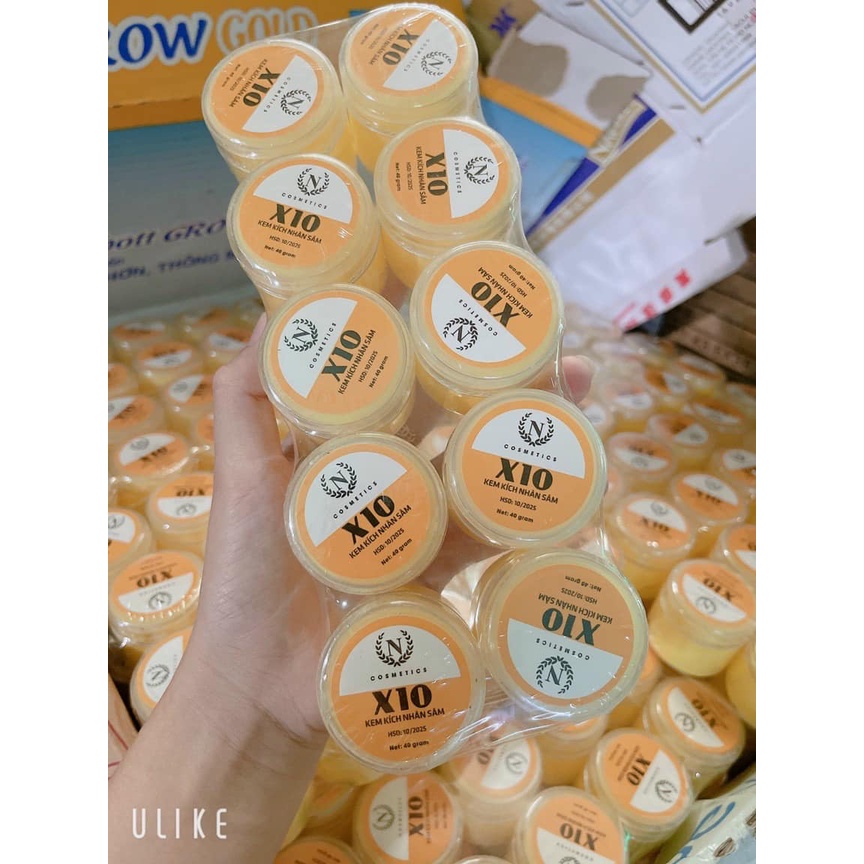 Kích trắng nhân sâm X10