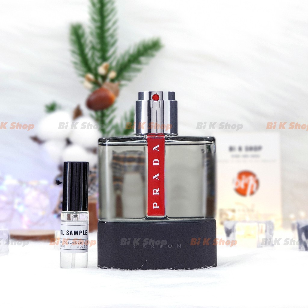 Bi K Shop - Nước hoa nam Prada Luna Rossa Carbon [Mẩu thử]