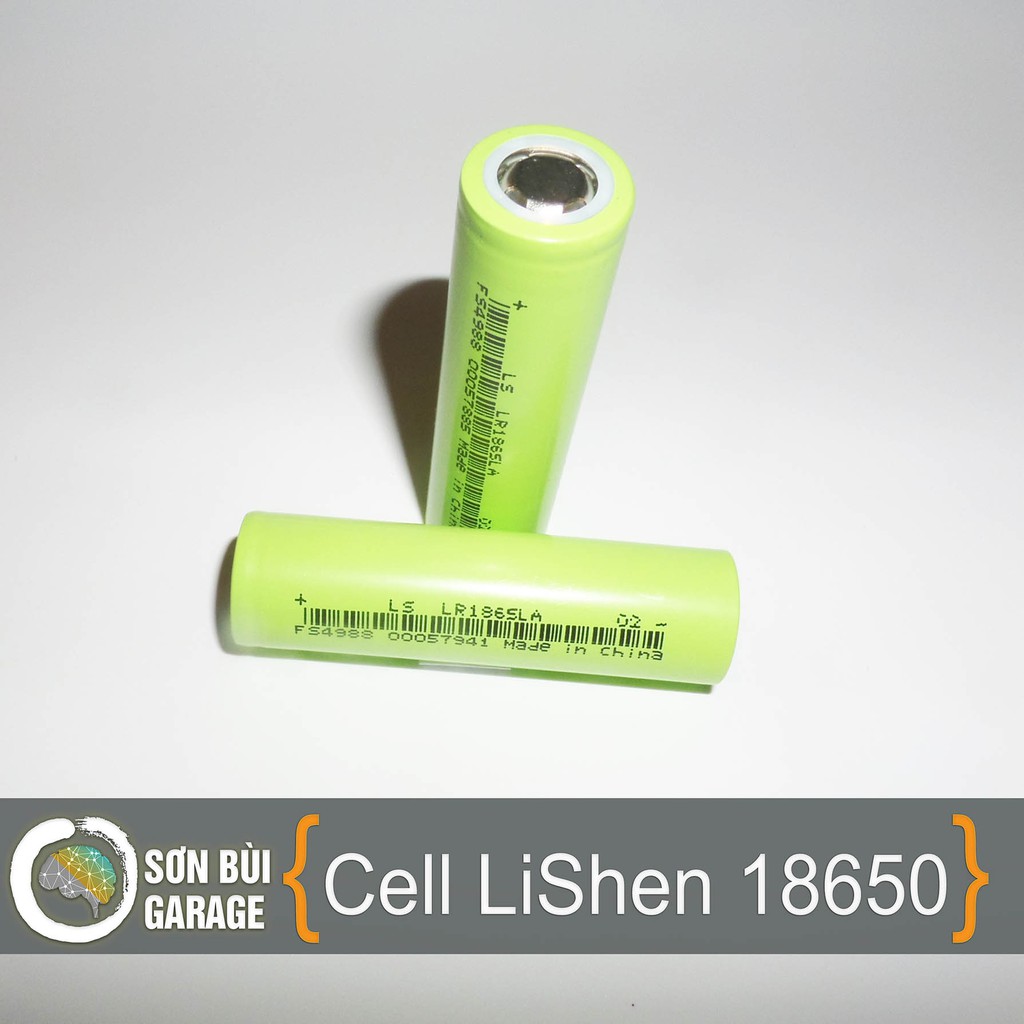 Cell pin LISHEN chính hãng- dung lượng 2000mAH, dòng xả cao 20A