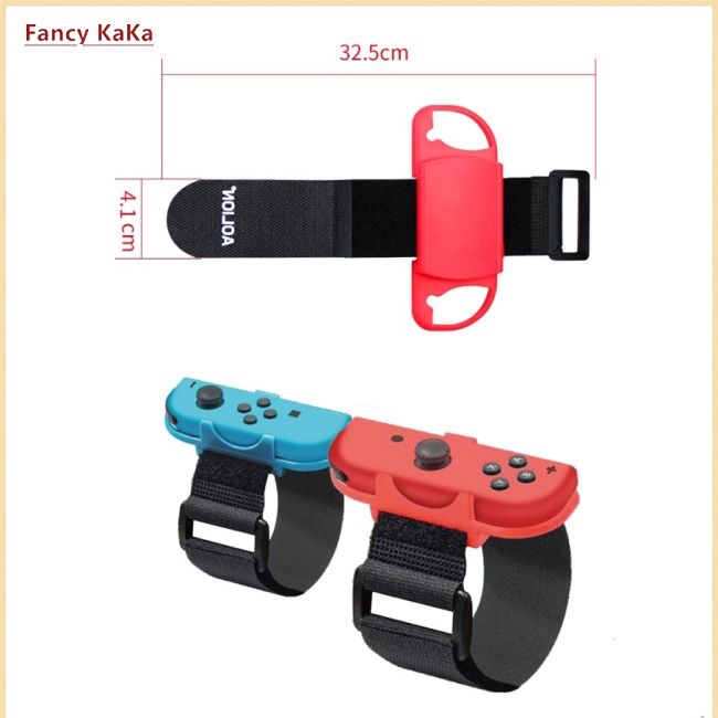 Set 1 cặp dây đeo co giãn tùy chỉnh chơi game nhảy cho Nintendo Switch Joy-Con