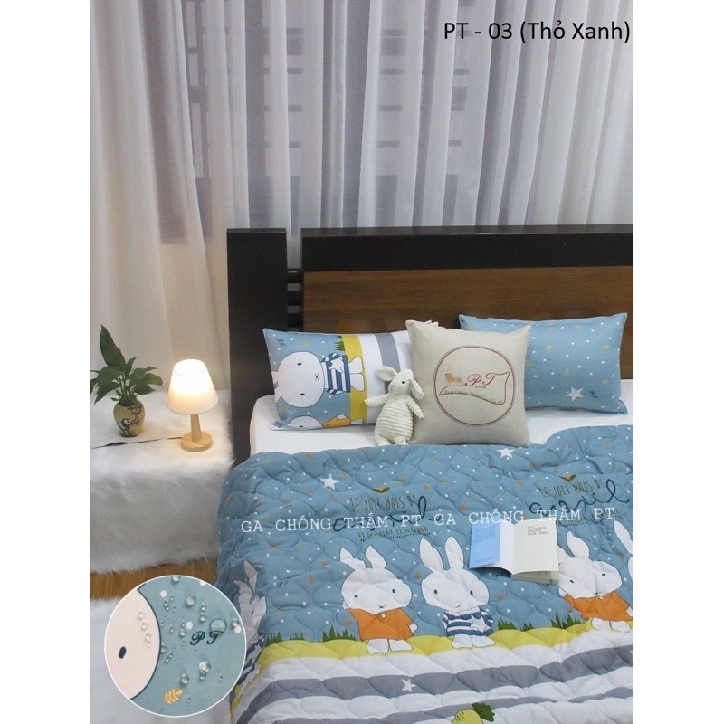 GA CHỐNG THẤM PT CHÍNH HÃNG ( bao xịn, bao mát, chống thấm 2 mặt, bé tè lau khô ngay)