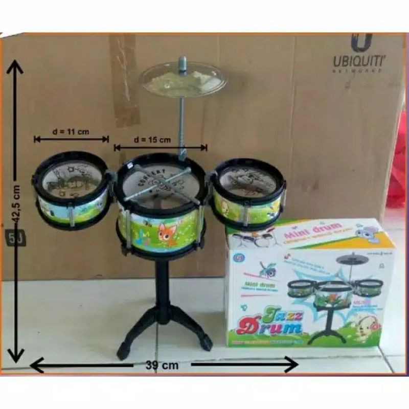 Bộ 3 Món Đồ Chơi Trống Jazz Mini Cho Bé