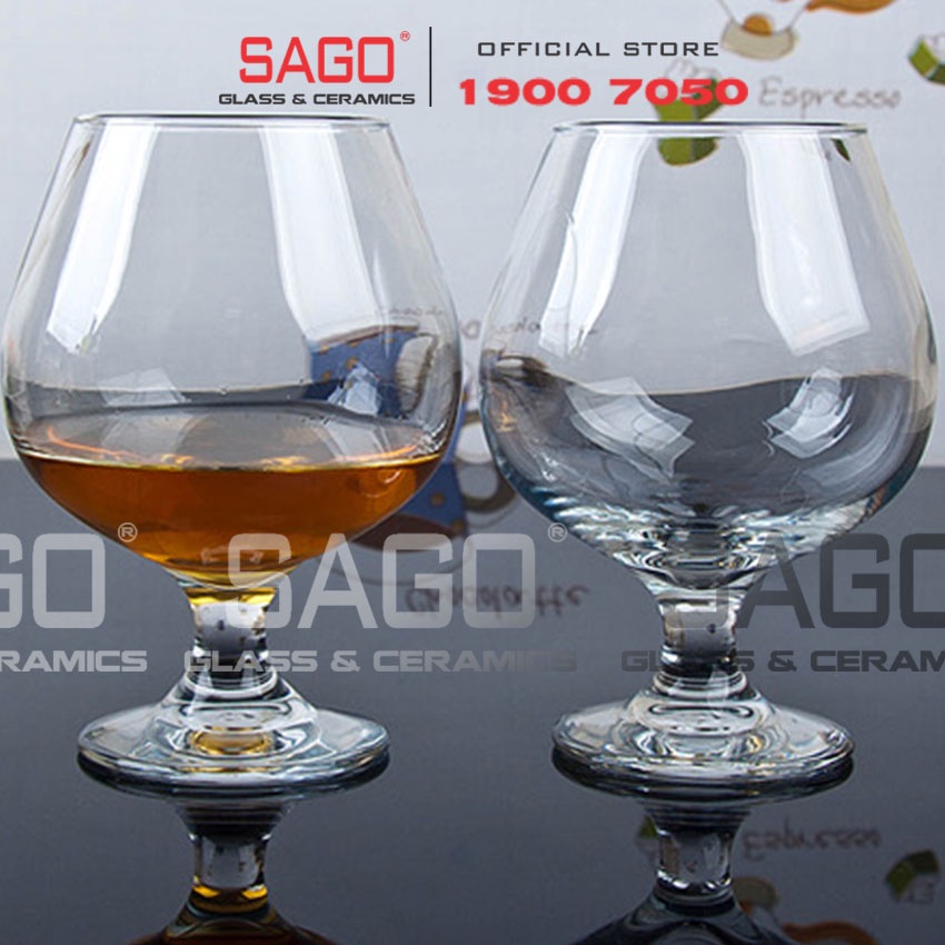 Ly Thủy Tinh Embassy Brandy 340ml | 518ml | Thủy Tinh Cao Cấp , Tùy Chọn Dung Tích