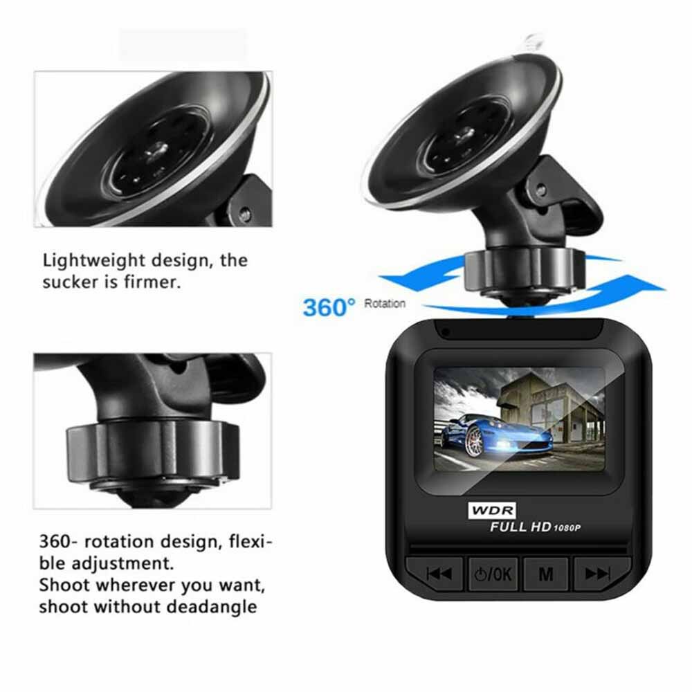 1080P HD Dual Lens Car DVR Front and Rear Camera Video Dash Cam Recorder | BigBuy360 - bigbuy360.vn
