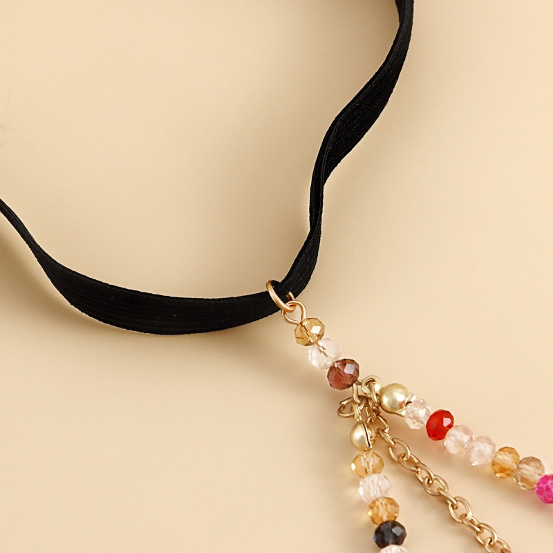 Chuỗi Vòng Đeo Chân Tua Rua Nhiều Màu Sắc Phong Cách Harajuku Quyến Rũ Cho Nữ