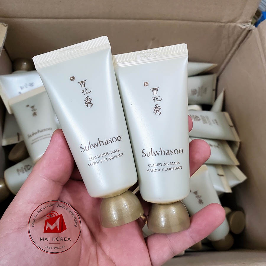 Mặt nạ lột Sulwhasoo Clarifying Mask Masque Clarifiant cao cấp 35ml mini